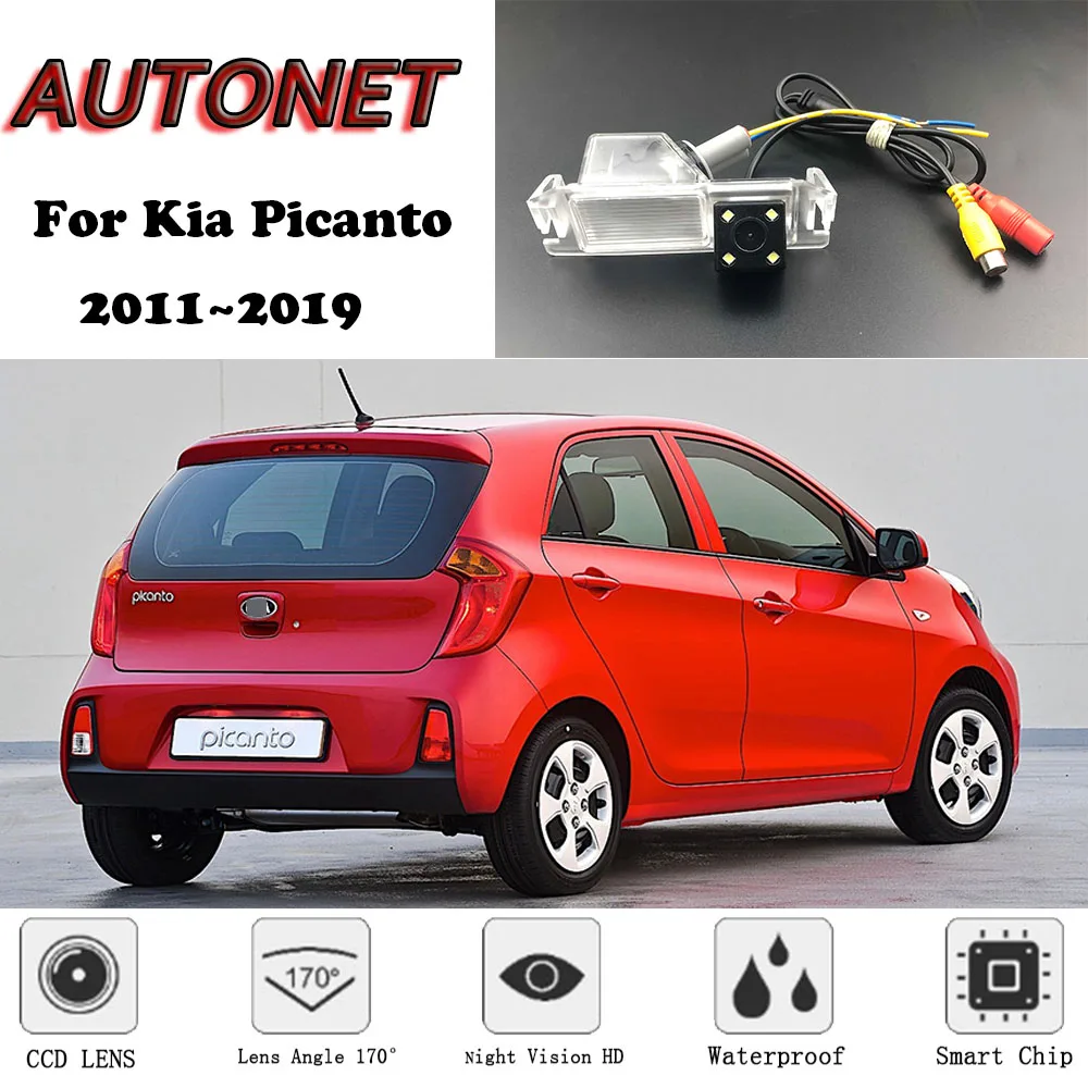 Камера заднего вида для Kia Picanto 2011 2012 2013 2014 2015 2016 2017 2018 2019|Камера авто| |