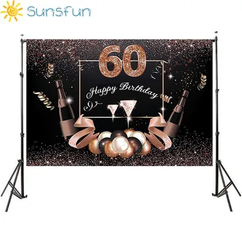 

Sunsfun birthday backdrops Photography rose gold anniversary classic photozone photocall photo background