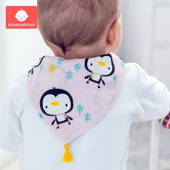 

Cute Soft Baby Sweat Absorbent Towel Cotton Cloth Toddler Wicking Towels Gauze Absorb Comfortable Prevent Back Wet Pad Towel