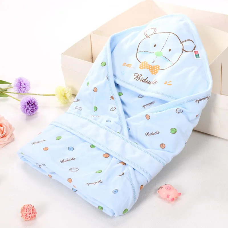 

90*90CM Baby Stroller Sleeping Bag Cartoon Cotton Spring Summer Fall Warm Sleepsacks Newborn Envelope For Kids Pram Boys Girls