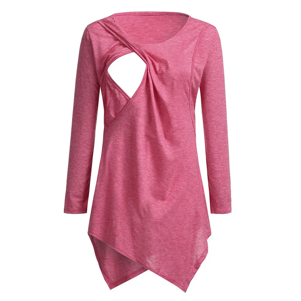 

Breastfeeding T Shirt Women's Pregnancy O-Neck T-shirt Maternity Nursing Baby Tops Maternidad Ropa Lactancia Nurses Tee Shirts