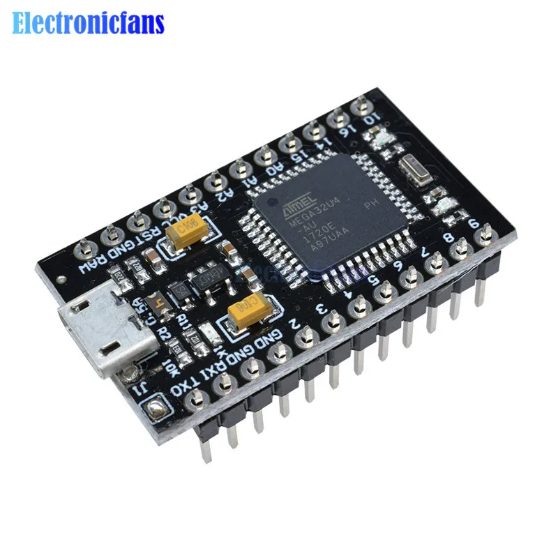 Плата контроллера Pro Micro ATmega32U4 Mega32U4 3 В 8 МГц с Usb модулем для Arduino Nano загрузчика