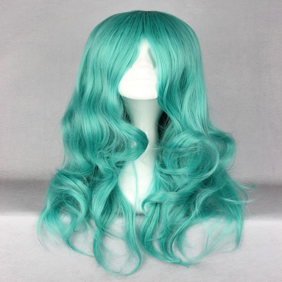 HAIRJOY синтетические волосы на молнии 70 см длинные волнистые Harajuku Лолита косплей парик 18 цветов