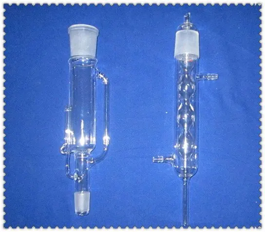 250 мл, стеклянный экстрактор soxhlet, конденсатор и корпус экстрактора, лабораторная стеклянная посуда