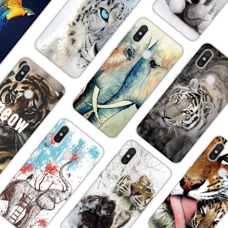 

Tiger Painted Case For Xiaomi Redmi Note 5 6 7 Pro 3 4 pro Global 4X 5A 3 3S 4 6 Pro 4 4A 4X 4 prime 5 Plus 5A 6A 7 S2 TPU Cover