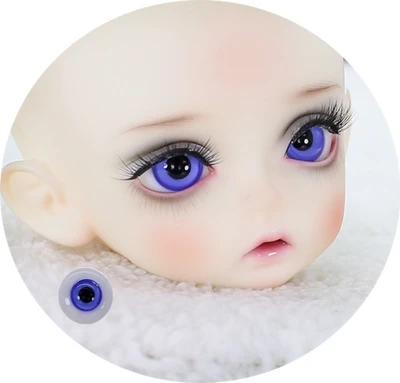 SD bjd глаза 1/4 BJD для BJD/SD MSD 18 мм черный стеклянный окуляр bjd аксессуары для кукол - Цвет: 5