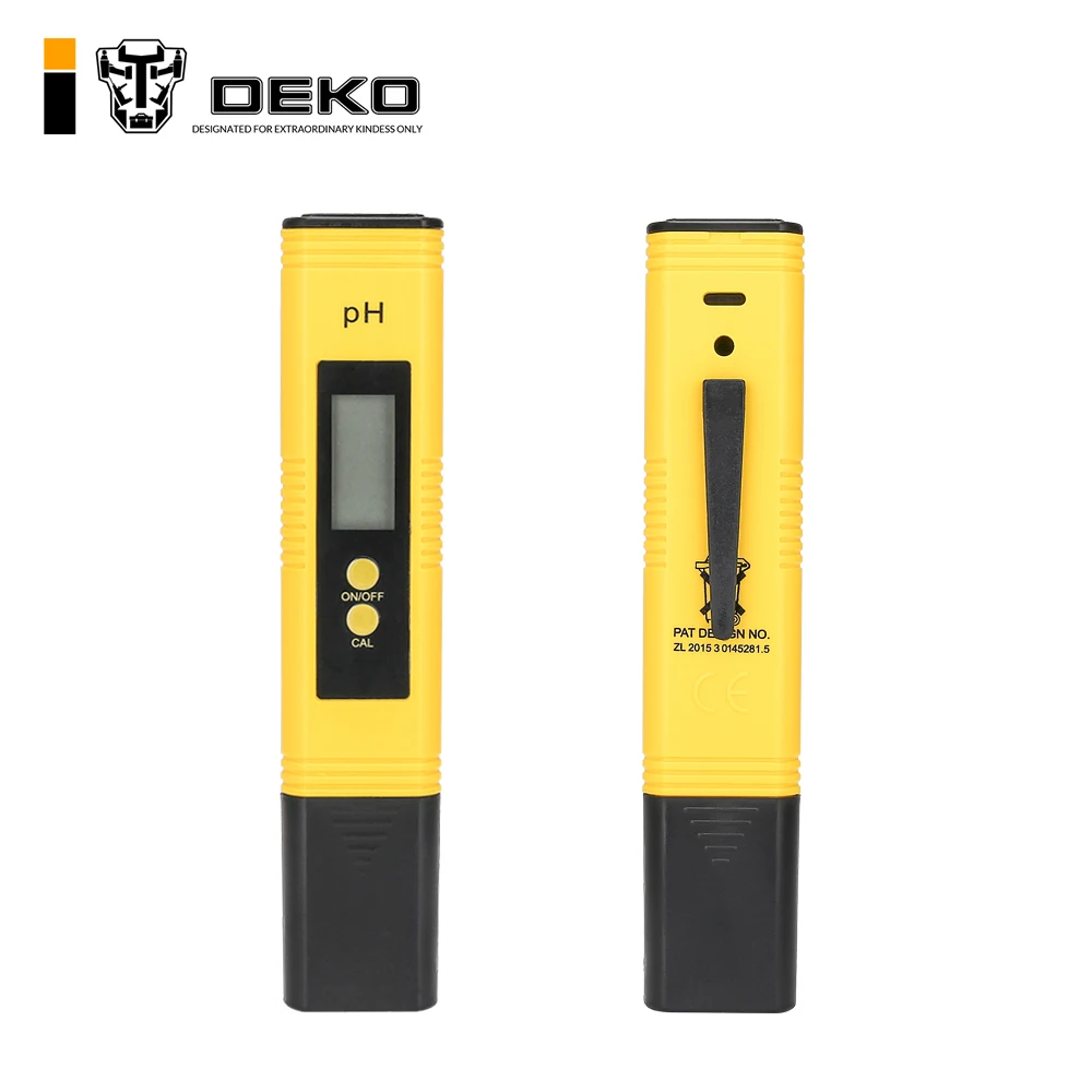 

DEKO DKPH01 PH Meter Pen Protable LCD Digital automatic calibration of Tester accuracy 0.01 Water Quality Testing Pen