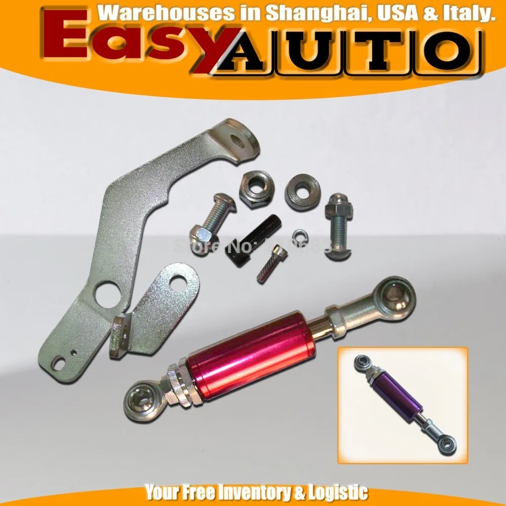 

ENGINE TORQUE DAMPER WITH BRACE KIT FOR 92-00 CIVI*C 93-97 DEL SOL D15 D16 EG EK SOHC