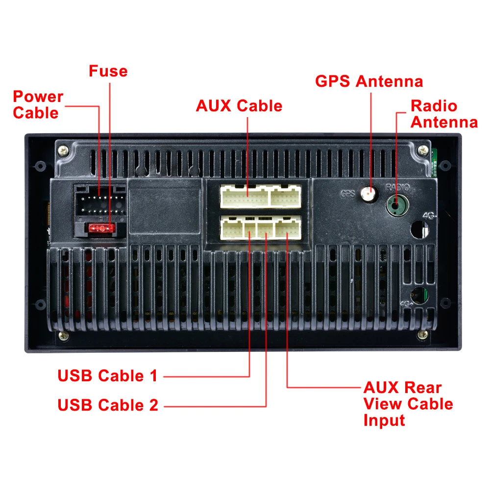  Podofo 2 din Auto Radio Android 7 
