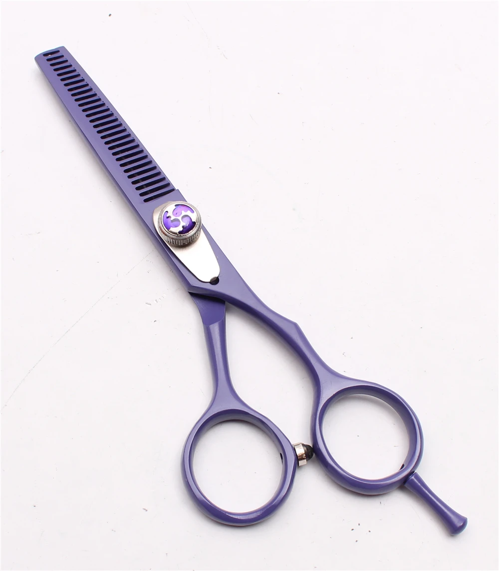C1018 5,5 дюймов 16 см Япония 440C индивидуальный логотип Профессиональные парикмахерские резка и истончение ножницы для салона Инструменты для укладки волос