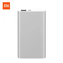 New 2018 Xiaomi Mi 5000mAh Power Bank 2 Portable Charger Slim 5000 mAh Powerbank External Battery Pack for iPhone Samsung Huawei