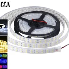 Necen DC 12 V Светодиодные ленты огни/светодиодный светильники 5050 SMD 600 светодиодный S RGB/белый/теплый белый водонепроницаемый/не водонепроницаемый