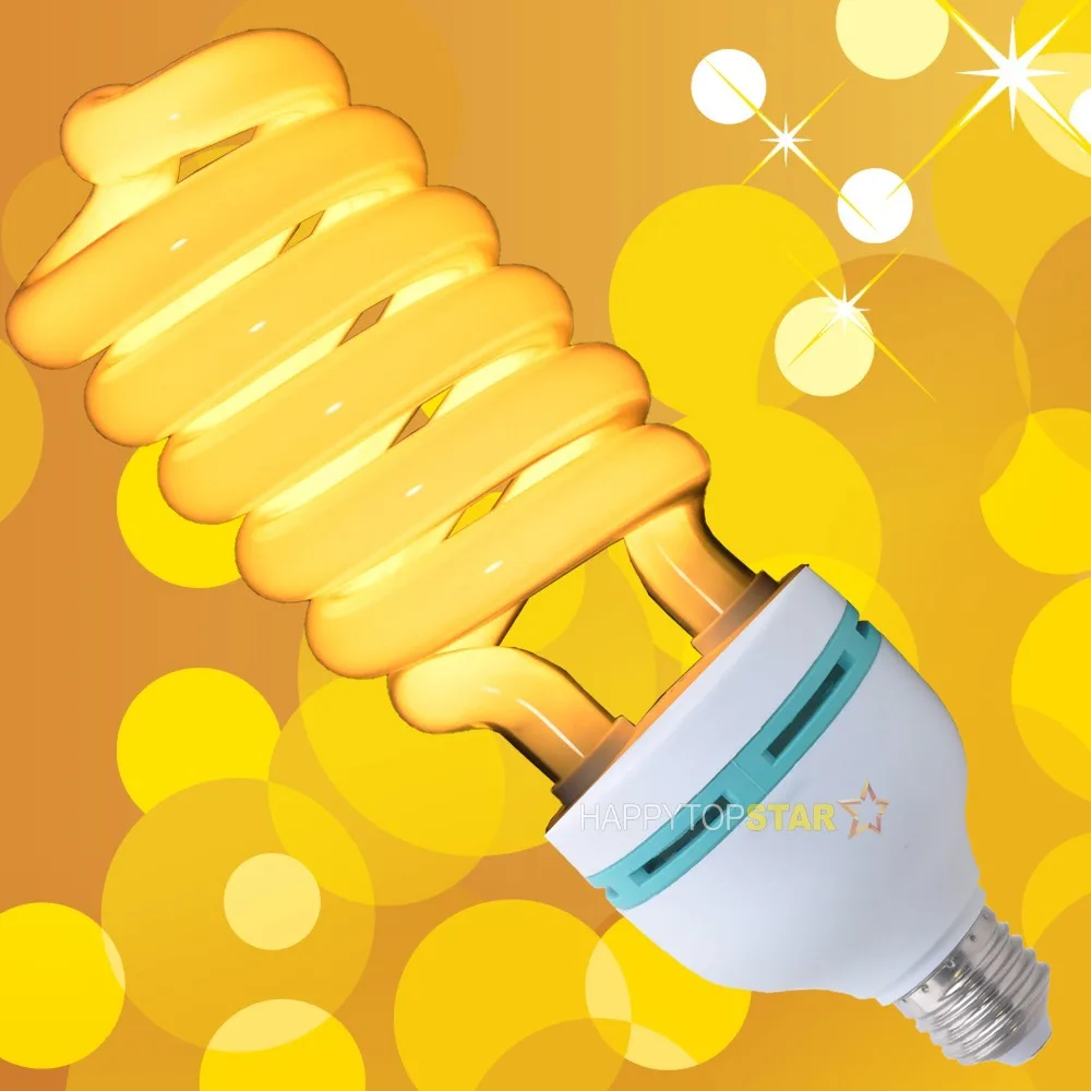 2700K 220V 135W Continuous Daylight Lamp Bulb Photo Studio E27 Yellow