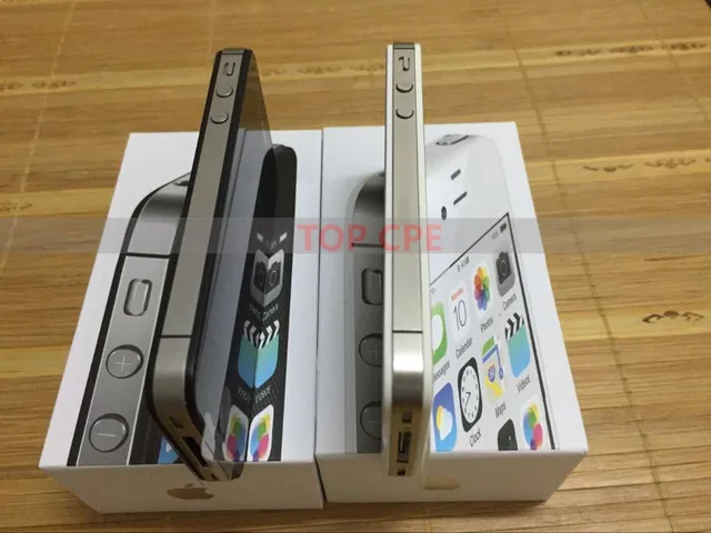 Original Factory Unlocked Apple iPhone 4S IOS Dual Core 8MP WIFI GPS WCDMA 3.5inch 1080P TouchScreen iCloud itune Mobile phone