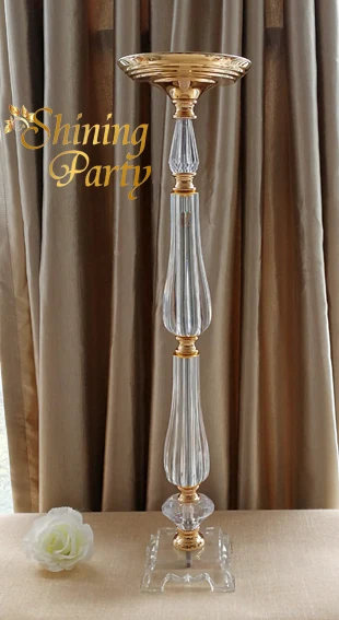 10 шт./партия, H73cm(31,"), золотой свадебный стол центральный, подсвечник, дорожный поводок, подставка для цветов, ваза, украшение для свадебной вечеринки