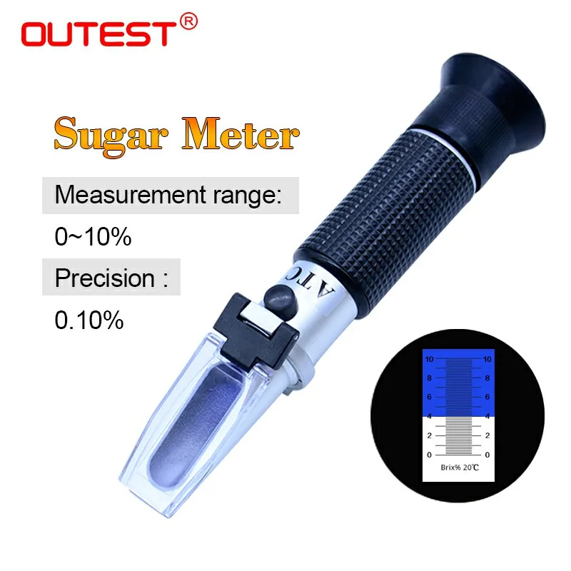 Digital sugar refractometer 010 RZ111 Beer Wort SG Refractometer for