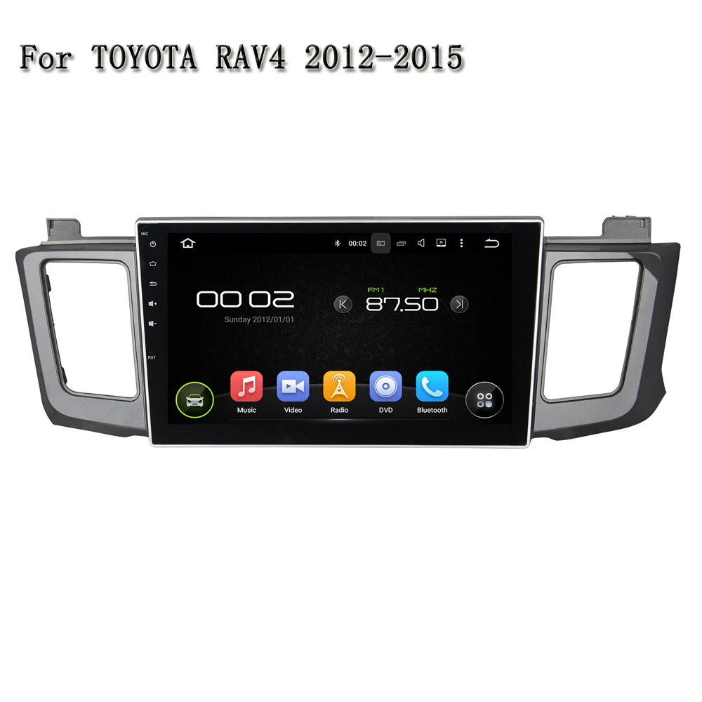 

10.1" IPS Screen 2017 New Special Quad Core Android 5.1 GPS Car DVD Player For Toyota RAV4 2012-2015