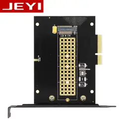 JEYI фрегат-Me M.2 NVMe SSD NGFF для PCIE X4 адаптер MKey интерфейс Поддерживаемые карты PCI Express 3,0x4 2230-2280 Размеры m.2 FULL SPEED