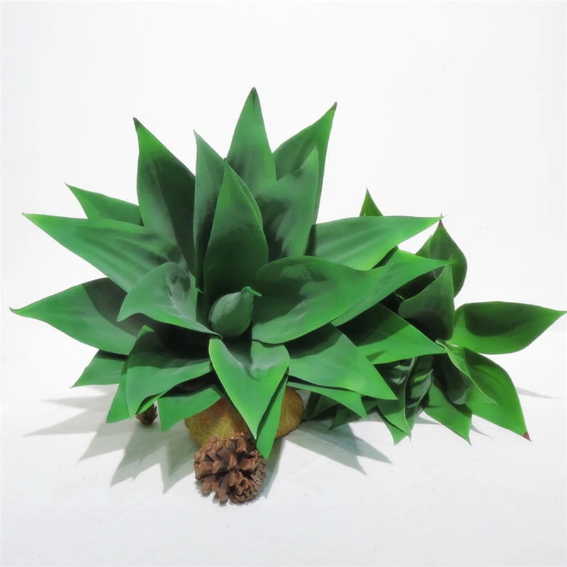 

Large Artificial Agave Succulents Plastic Plants Decorative Lifelike Flower Garden Balcony Decorative Fake Plant