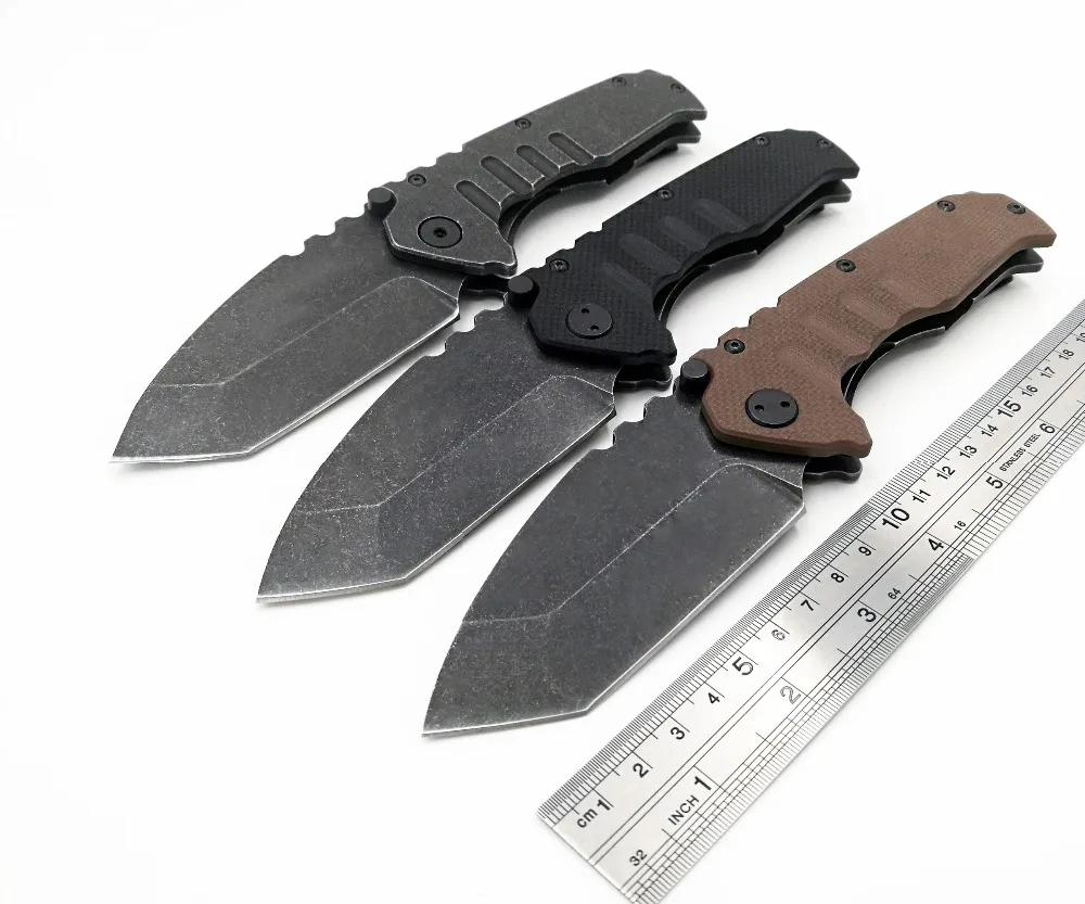 

JSSQ Tactical Folding Knife 9Cr18Mov Blade Army Outdoor Survival Diving Pocket Knives Camping Hunting Combat Knife EDC Tools OEM