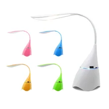 Itek Wireless Folding Bluetooth LED Lamp Speaker Subwoofer Loudspeak Speakers Stereo Music Player With Mic Support TF Card USB