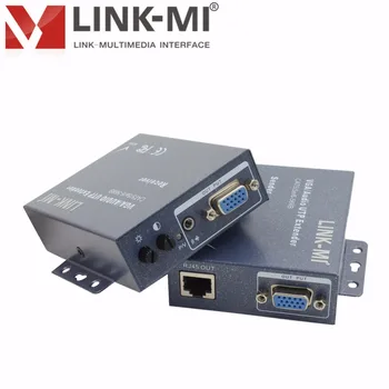 

LINK-MI 300m 1920x1440 VGA to UTP Extender Transmitter and Receiver 1080p Built-in ESD With Optional Stereo Audio outdoor media