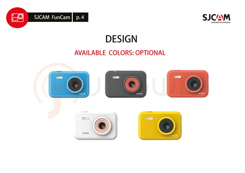 Новинка SJCAM детская забавная камера lcd 2,0 1080p HD камера USB 2,0 видео рекордер подарок на день рождения для детей