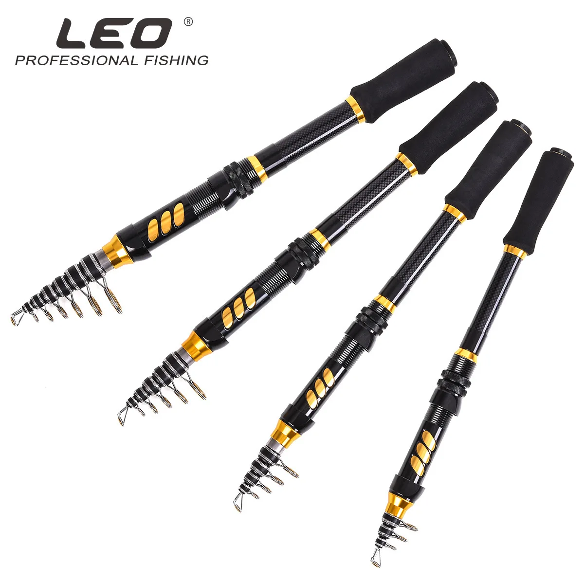 LEO Ultra short Carbon mini aluminium alloy Reel seat Lure Fishing Tackle Telescopic Fishing rod combination spinning fish reel