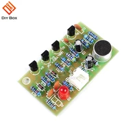 Diy Clap Akoestische Schakelaar Module Suite Circuit Elektronische Pcb Kit Voor Arduino