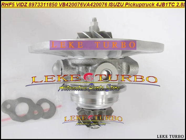 Turbo Cartridge CHRA Core RHF5 VIDZ 8973311850 VA420076 VB420076 1118010-802 For ISUZU Pickup truck 4JB1TC 4JB1-TC 4JB1T 2.8L