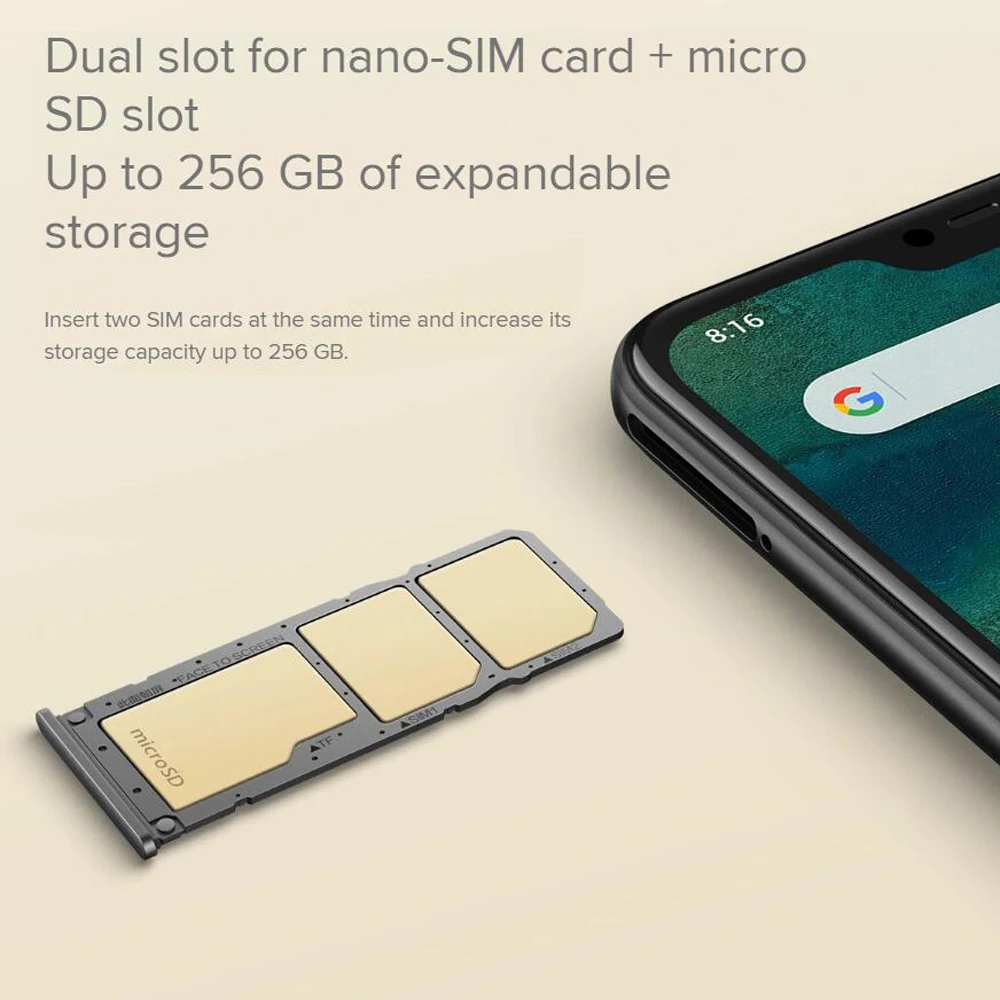 Original Global Version Xiaomi Mi A2 Lite 4GB 64GB 5.84\
