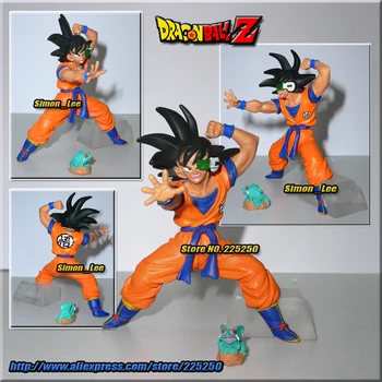 

Japanese Anime DRAGONBALL Dragon Ball Z/Kai Genuine Original BANDAI Gashapon PVC Toys Figure HG Part 15 - Goku