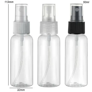 

30 x 50ml New Fashion Clear Travel Plastic Perfume Bottle 50cc Mist Sprayer Plastic Atomizer 5/3oz Fragrance container
