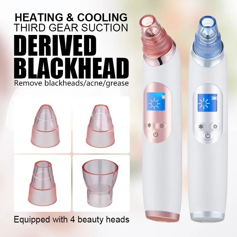 

Blackhead Remover Skin Care Pore Vacuum Acne Pimple Removal Vacuum Suction Tool Facial Diamond Dermabrasion Machine Face Clean