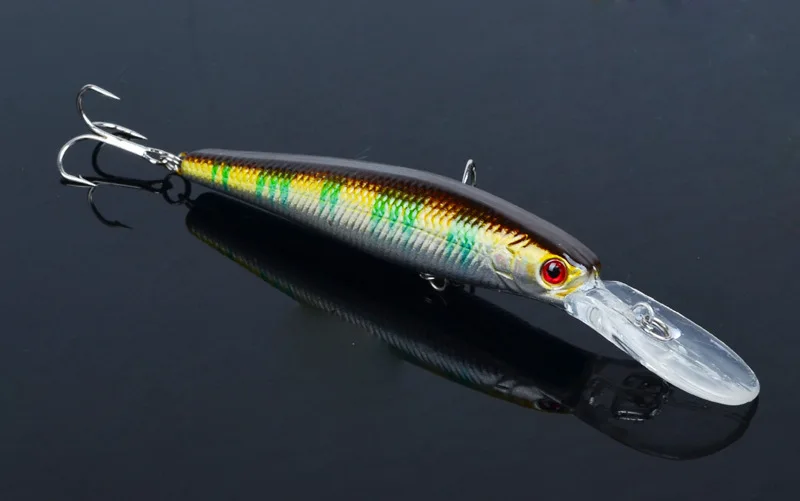 1 шт. 12,5 см 14 г японская твердая наживка лазер гольян рыболовная приманка крюк PESCA рыба воблер кренкбейт снасть искусственные приманки FD-36