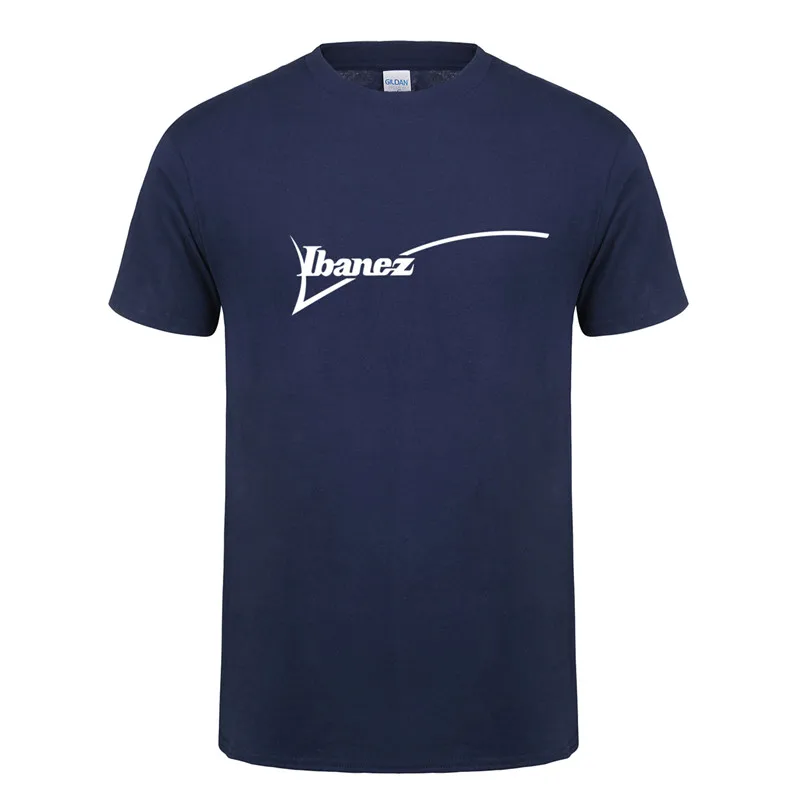 Летняя Новинка, футболка Ibanez, мужские хлопковые футболки с круглым вырезом, футболки с коротким рукавом Ibanez Guitar Logo, мужские футболки, футболка OS-122