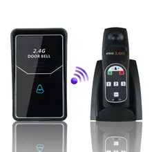 Free Shipping 2.4G Digital Wireless DoorBell wireless remote unlock Door Phone/Door Speakerphone For Intercom System 601A11