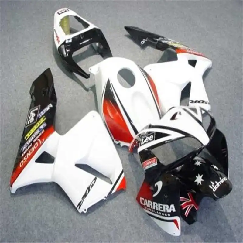 Детали F5 05 06 CBR 600RR 2005 2006 CBR600 белый черный комплект обтекателей + подарки под
