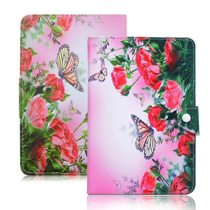 

Kefo For Visual Land Prestige Elite 7QL 7 Inch Universal Cases Stand PU Leather Tablet For Exeq P-720 7 inch tablet case +3gifts