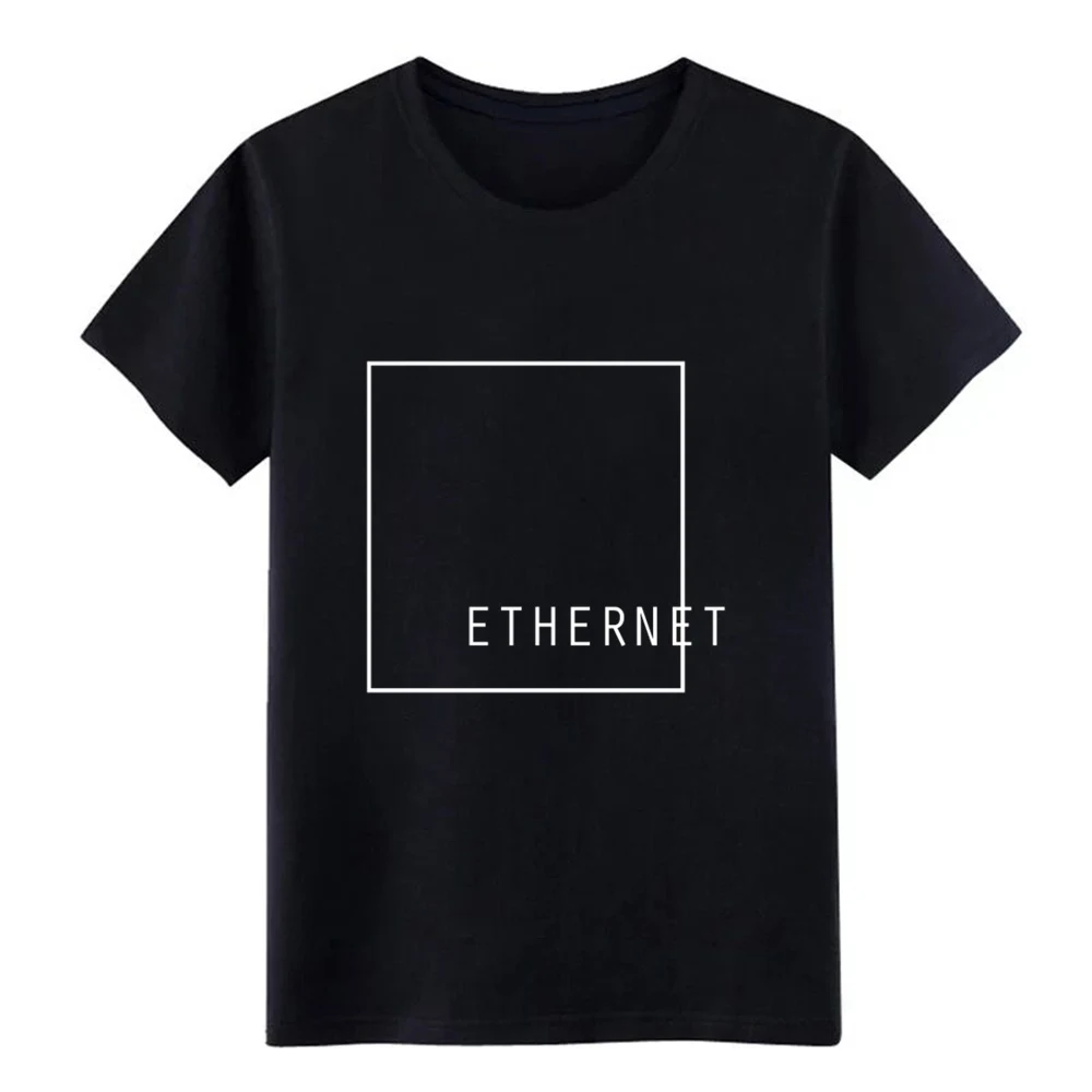 ETHERNET Aesthetic Vaporwave Meme t shirt Knitted Short Sleeve S-3xl Pictures Crazy Casual Spring Autumn Leisure | Мужская одежда