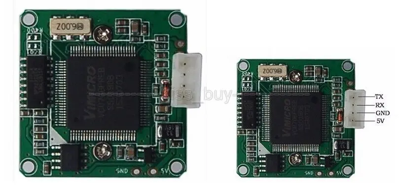 PTC08 RS232 серийная камера Модуль RS232/ttl CMOS 1/4 дюймов DC 3 с v образным вырезом + 5 v| |
