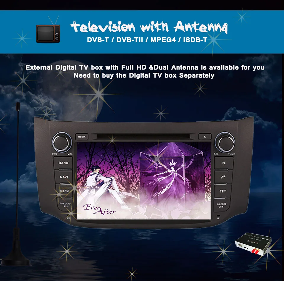 Автомагнитола 2 din для Nissan Sylphy/B17 android 9 0 4 + 64 ГБ|Мультимедиаплеер авто| |