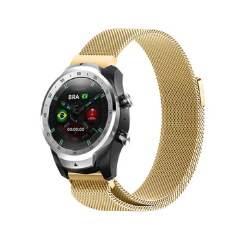 

New Hot Milanese Loop Stainless Steel Watch Bracelet Wrist Band Quick Release Strap for TicWatch Pro