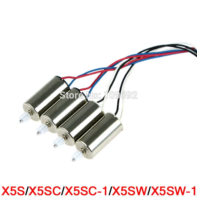 Оригинальный двигатель SYMA X5S X5SC для квадрокоптера CW CCW с шестерней запасные части