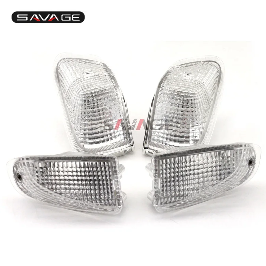 

For KAWASAKI ZZR 400 ZZR400 1990 1991 1992 Motorcycle Accessories Front&Rear Turn Signal Indicator Light Lamp Lens