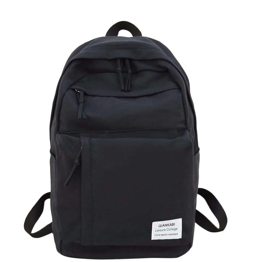 

2018 New Teenager Big Capacity School Backpacks Wild simple and Vintage Casual Rucksack Travel