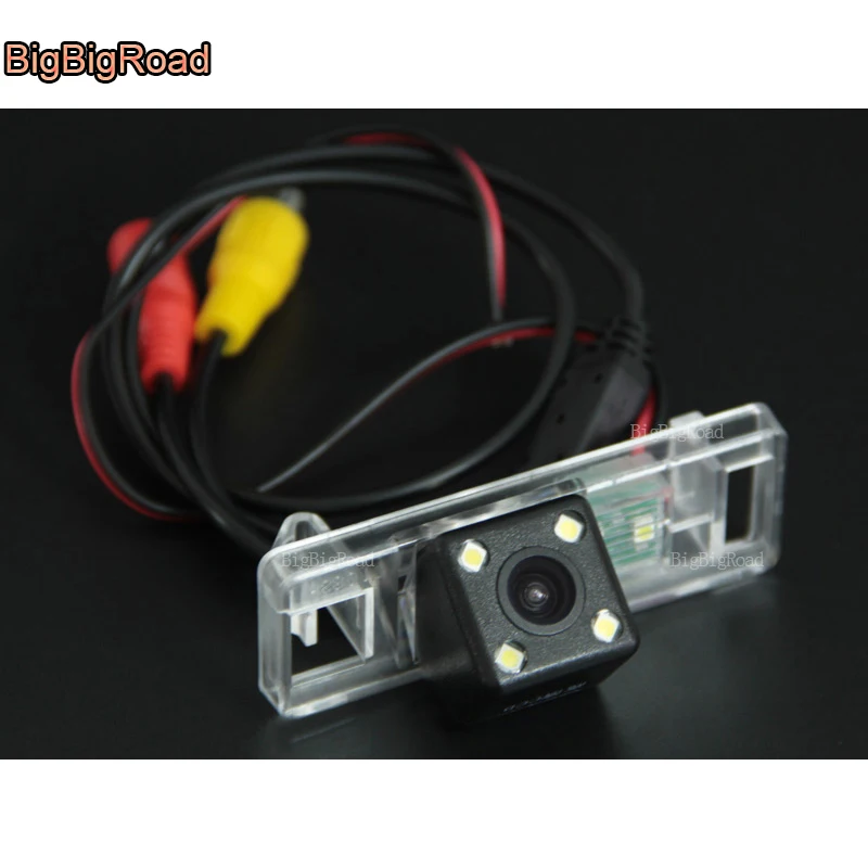 

BigBigRoad For Peugeot 406 407 2D coupe /4D Sedan/ Nissan Note Tone 2003-2013 Car Rear View Reverse Backup Camera parking camera