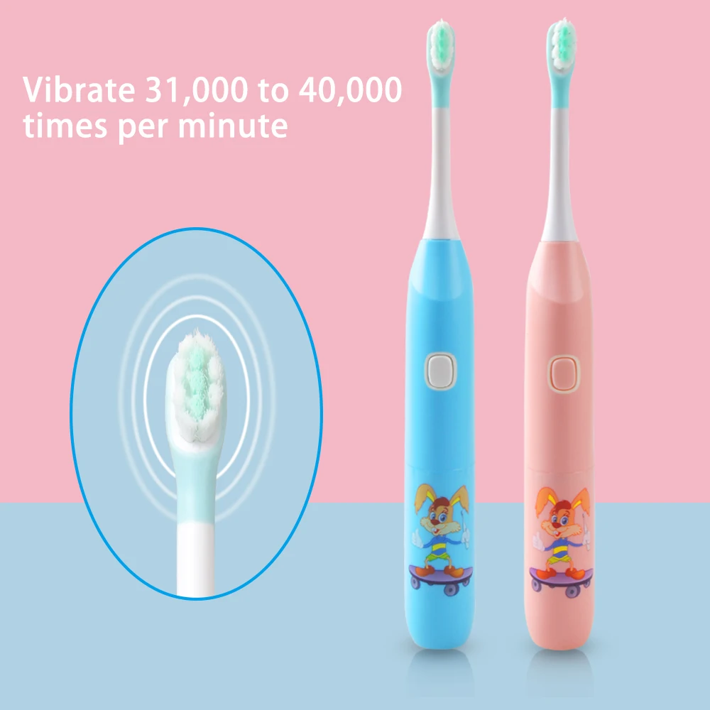 YOUBEY Children Electric Tooth Brush Kids Toothbrushes Baby Electric Massage Teeth Care Oral Teeth Brush With 2 pcs Heads YOUBEY Children Electric Tooth Brush Kids Toothbrushes Baby Electric Massage Teeth Care Oral Teeth Brush With 2 pcs Heads