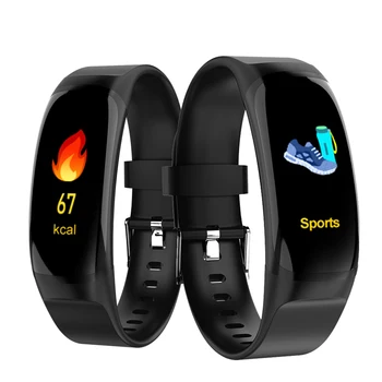 

New Heart Rate Blood Pressure Monitor fit watch MK04 USB charge health Sport Wristband Fitness Tracker sportwatch Pulse Meter