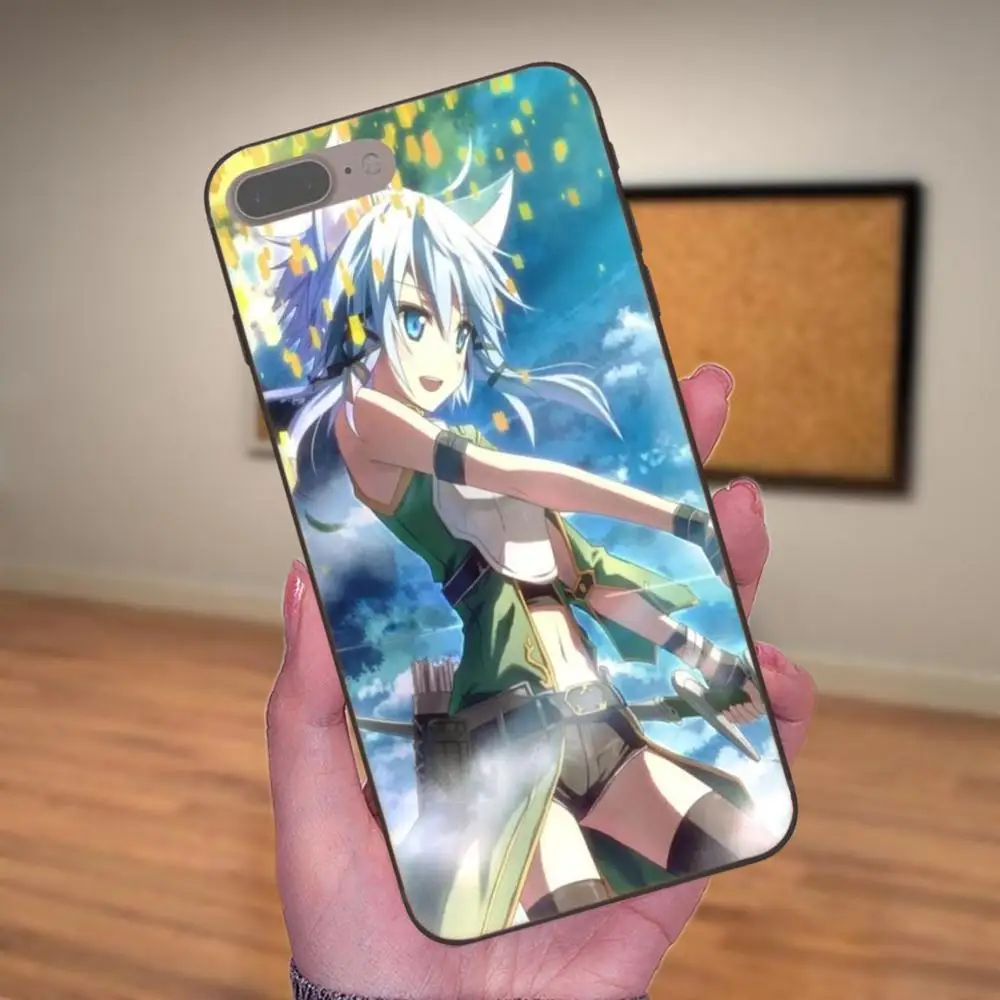 Sword Art Online kiito Asuna Аниме Манга для Huawei Honor 5A 6A 6C 7A 7C 7X 8A 8C 8X 9 10 P8 P9 P10 P20 P30 Mini Lite
